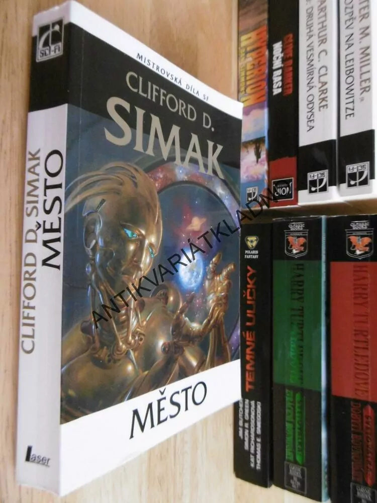 MĚSTO, CLIFFORD D. SIMAK,, **an
