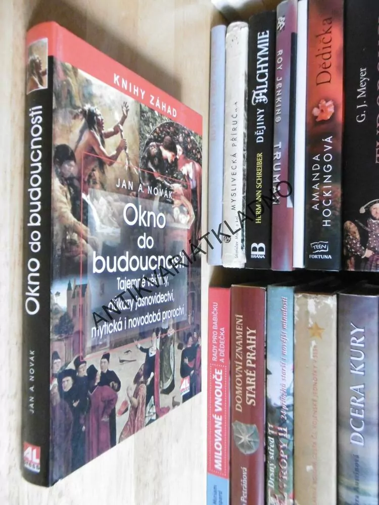 OKNO DO BUDOUCNOSTI, JAN A. NOVÁK, KNIHY ZÁHAD, **an