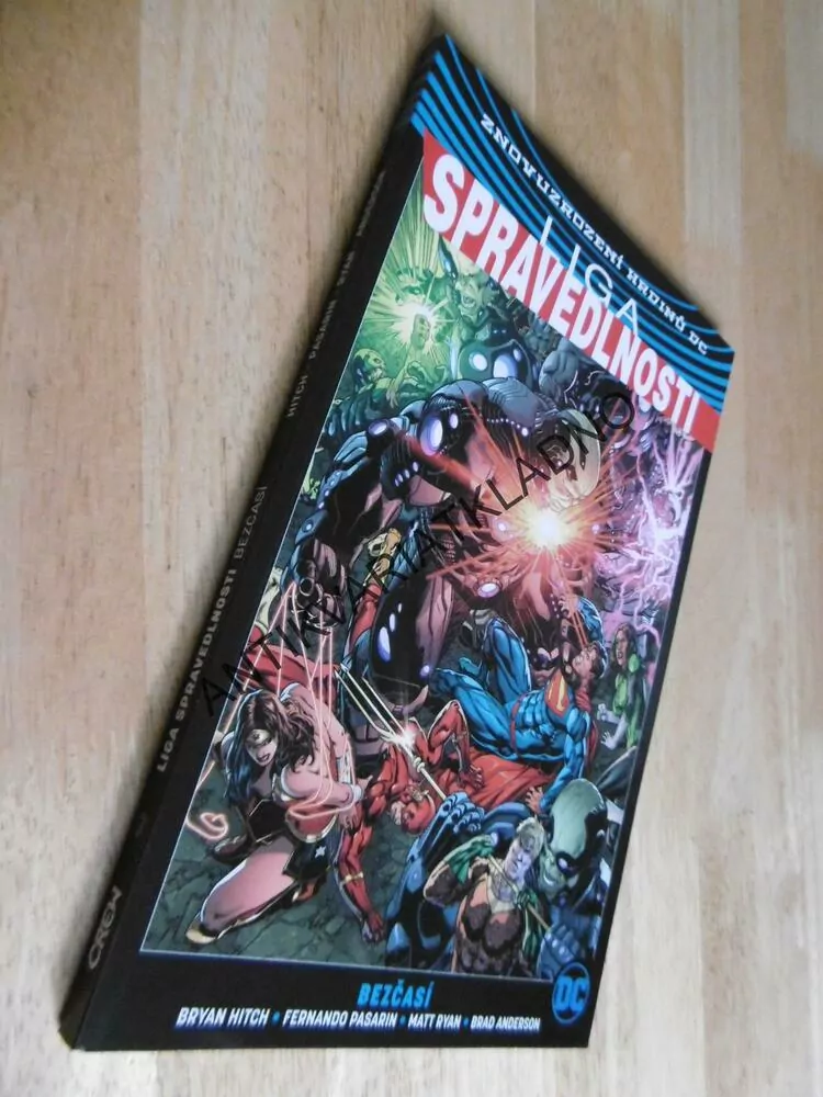 LIGA SPRAVEDLNOSTI, BEZČASÍ, KOMIKS DC, CREW 3., **an