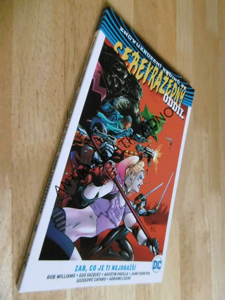 SEBEVRAŽEDNÝ ODDÍL, ZAB,CO JE TI NEJDRAŽŠÍ, KOMIKS DC COMICS,CREW 5., **an