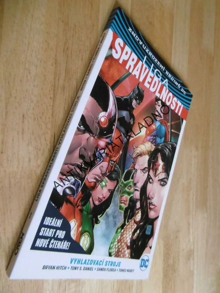 LIGA SPRAVEDLNOSTI, VYHLAZOVACÍ STROJE, KOMIKS DC, CREW 1., **an