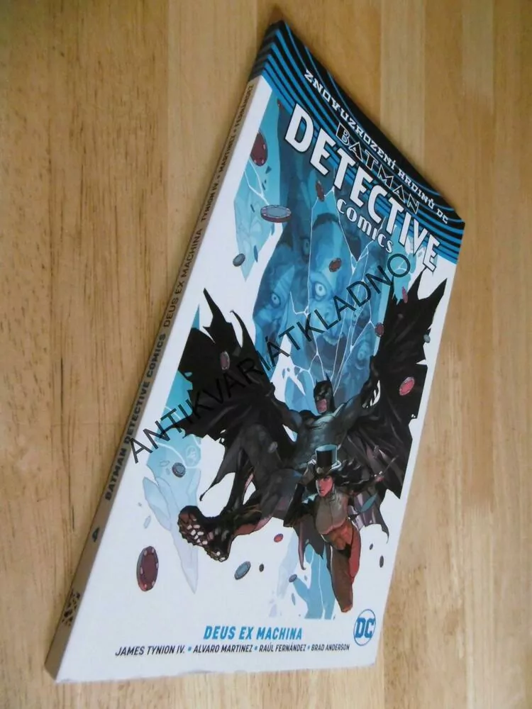 BATMAN, DETECTIVE COMICS, DEUS EX MACHINA, KOMIKS DC COMICS, **an