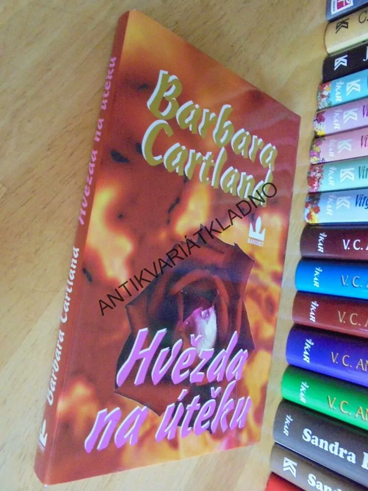 HVĚZDA NA ÚTĚKU, BARBARA CARTLAND, **an