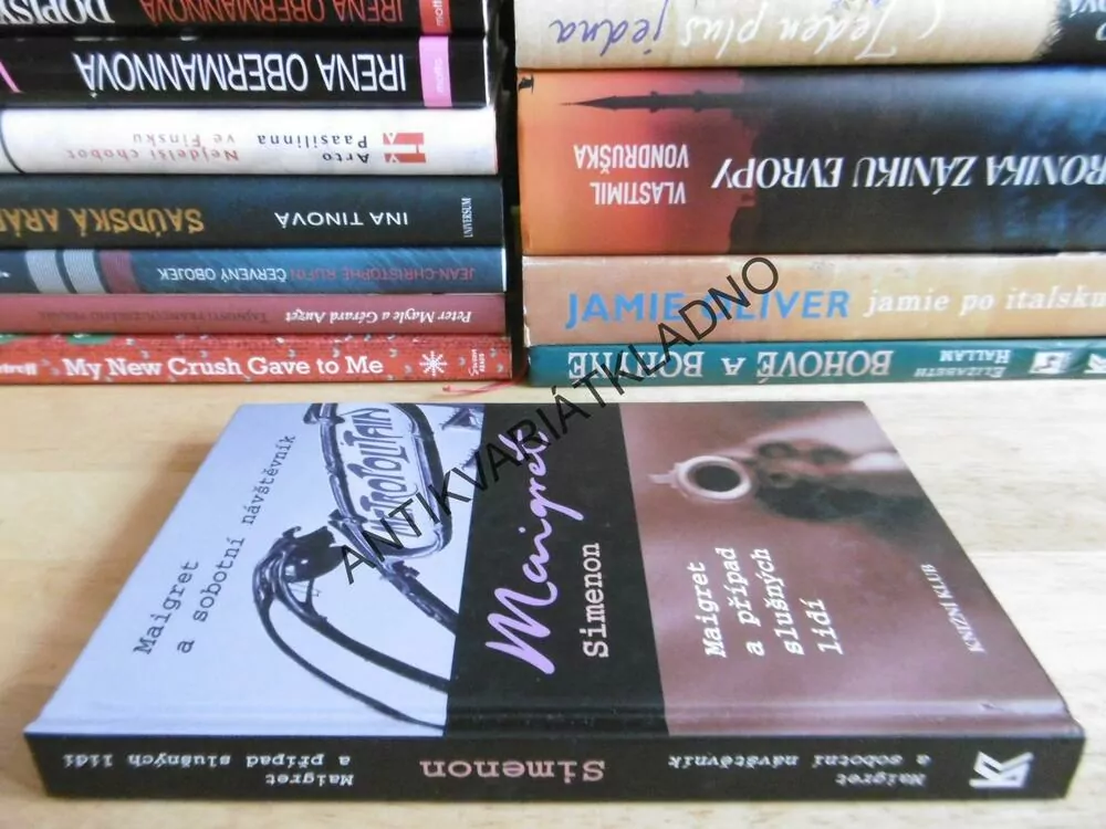 MAIGRET A SOBOTNÍ NÁVĚŠTĚVNÍK, MAIGRET A PŘÍPAD SLUŠNÝCH LIDÍ, GEORGES SIMENON, **an