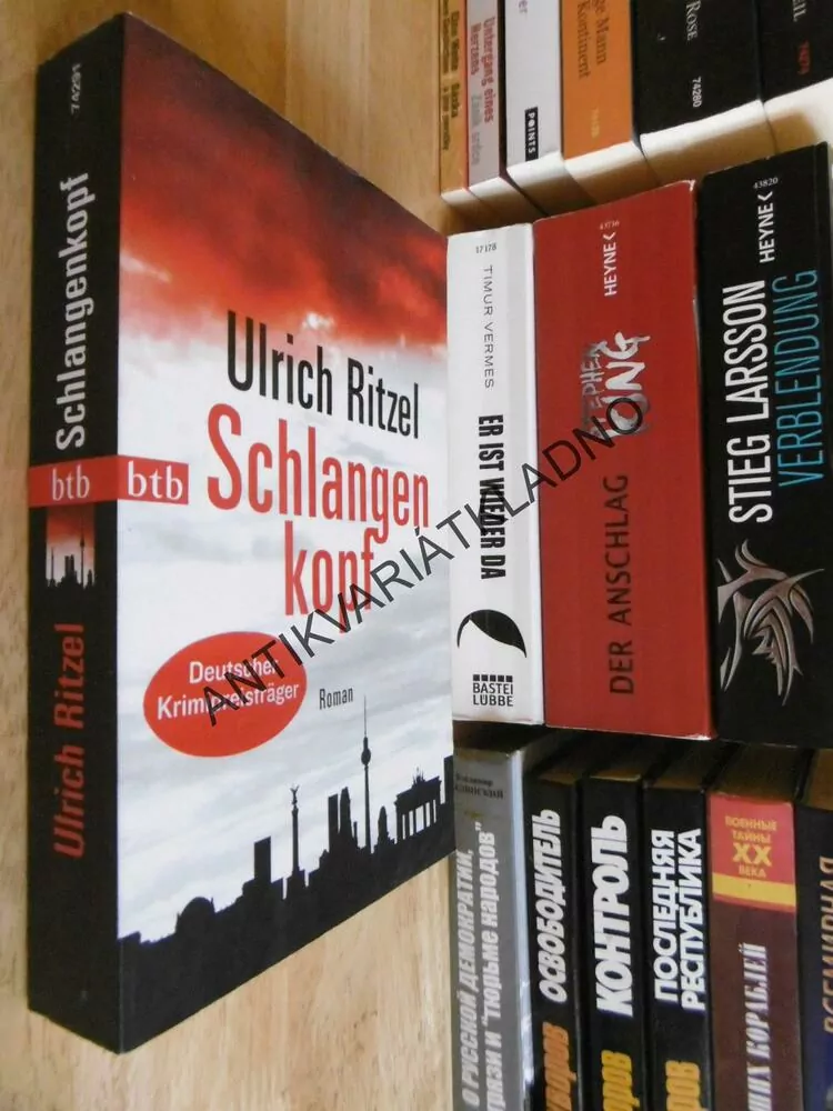 SCHLANGEN KOPF, ULRICH RITZEL, NĚMECKY