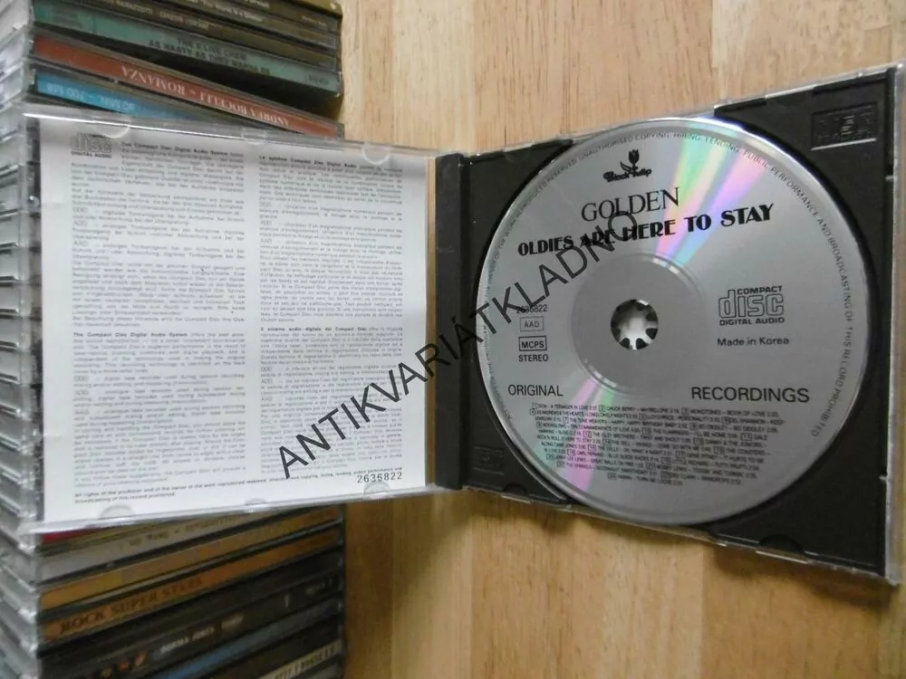 GOLDEN OLDIES, ARE HERE TO STAY, CD HUDBA