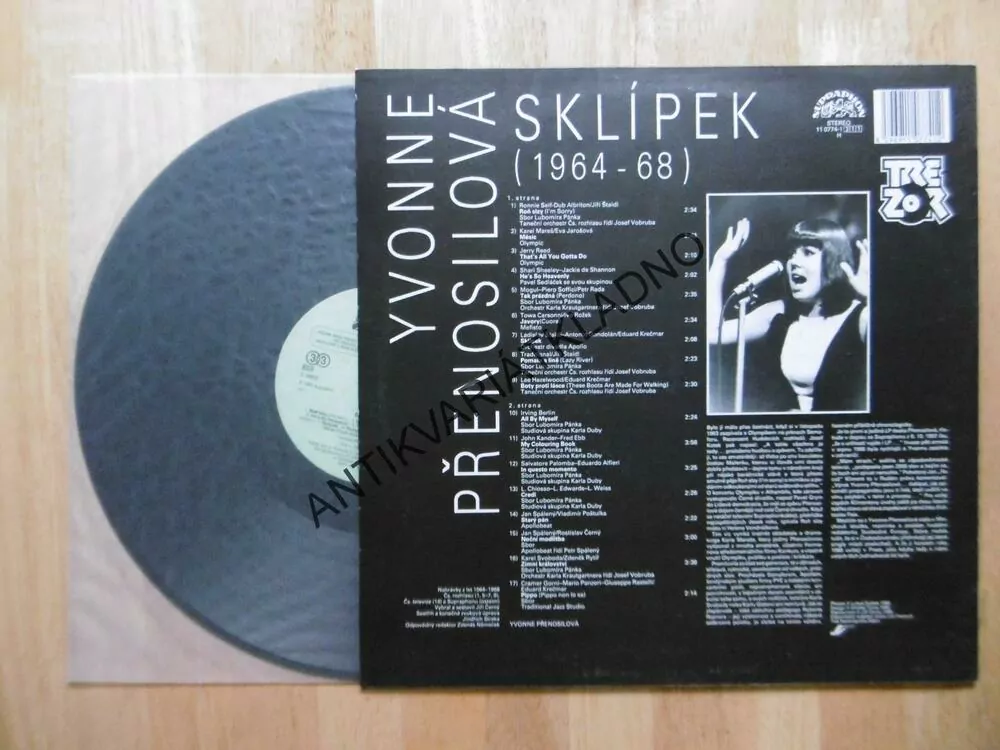 YVONNE PŘENOSILOVÁ, SKLÍPEK 1964-68