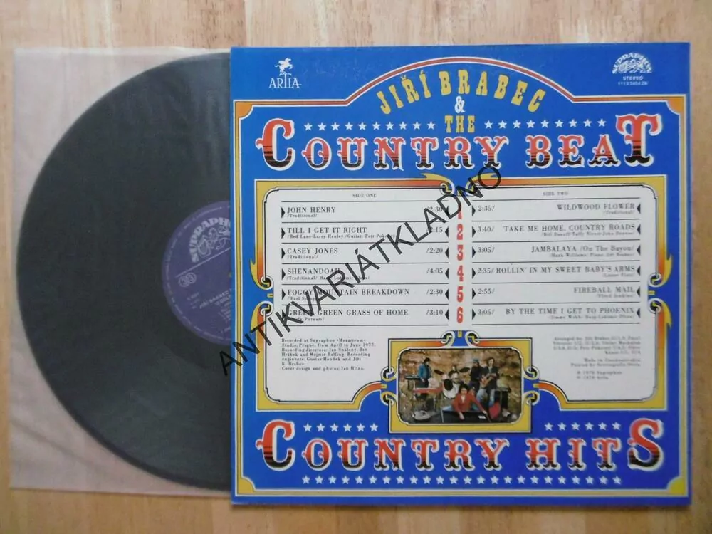 GOLDEN COUNTRY HITS, COUNTRY BEAT,JIŘÍ BRABEC