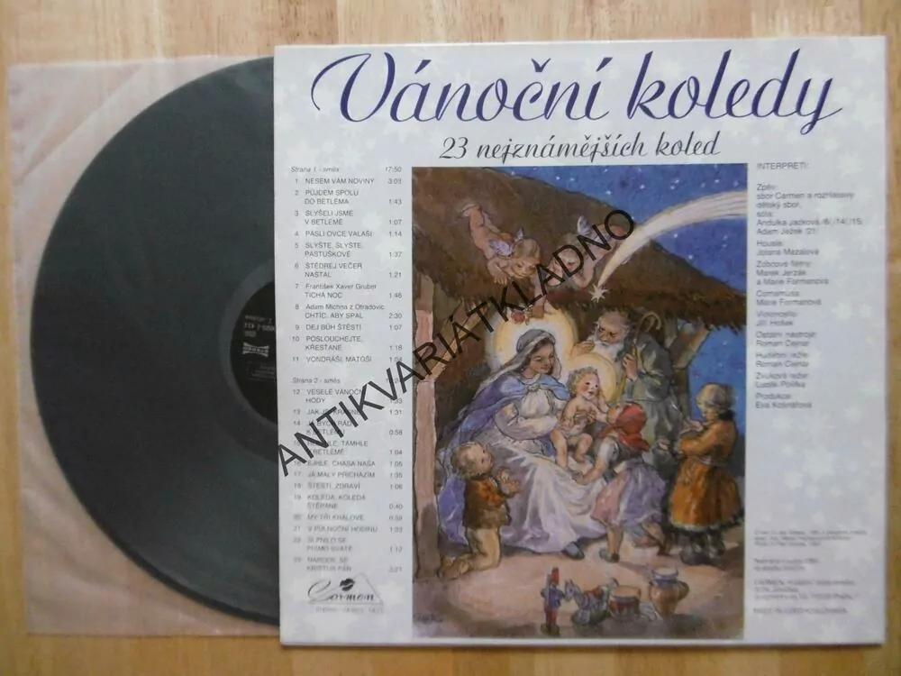 VÁNOČNÍ KOLEDY, 23 KOLED, VÁNOCE, KVĚCHOVÁ, MFK