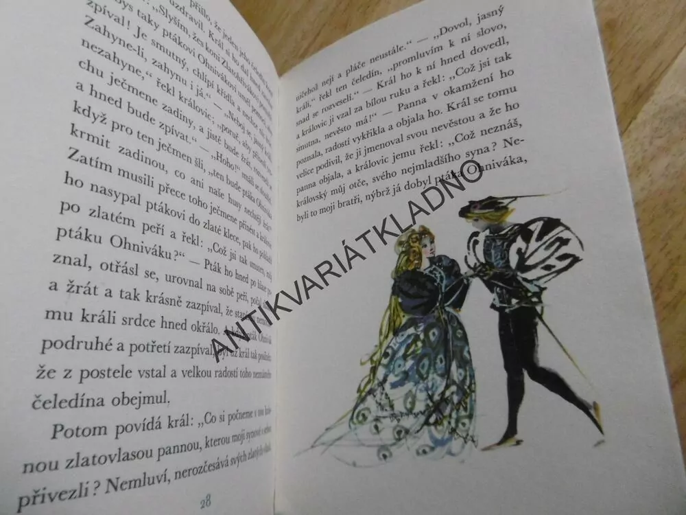 PTÁK OHNIVÁK A LIŠKA RYŠKA, KAREL JAROMÍR ERBEN.