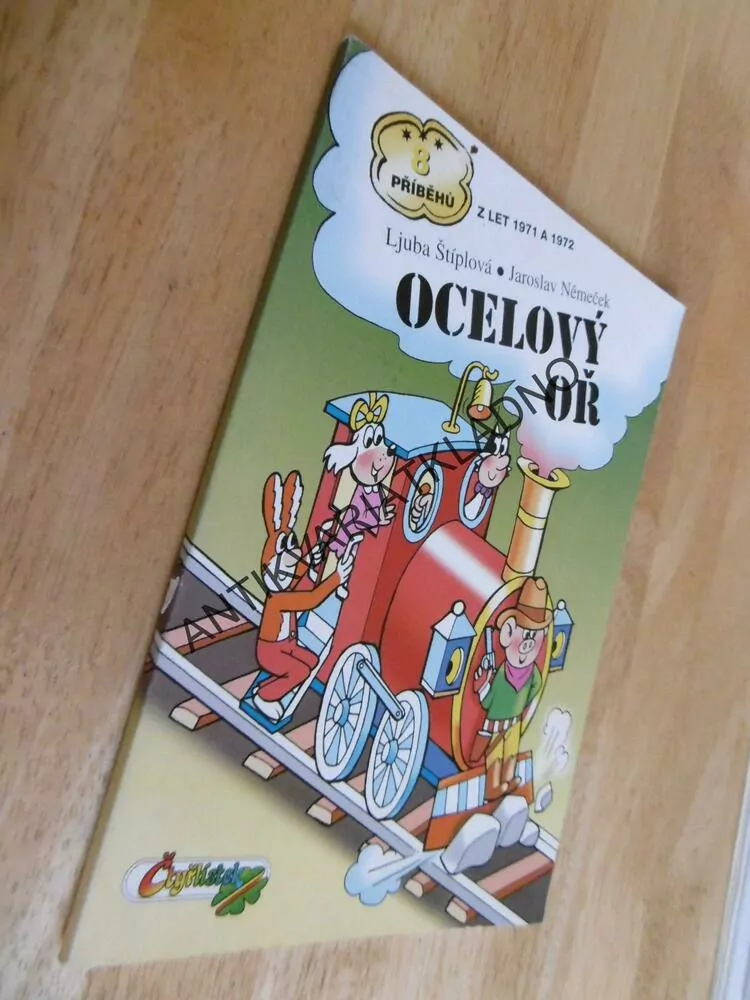 ČTYŘLÍSTEK - OCELOVÝ OŘ, ŠTÍPLOVÁ, NĚMEČEK, 8 PŘÍBĚHŮ Z 1971-72