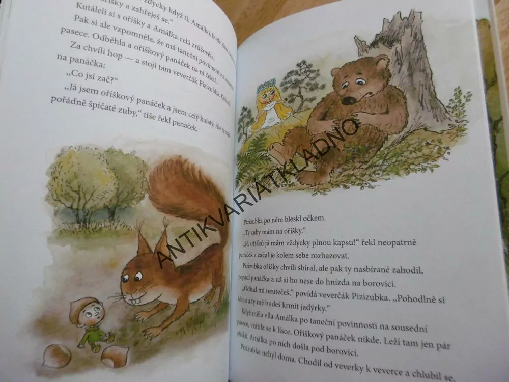 ŘÍKÁNÍ O VÍLE AMÁLCE, VÁCLAV ČTVRTEK,V.BEDŘICH, **an