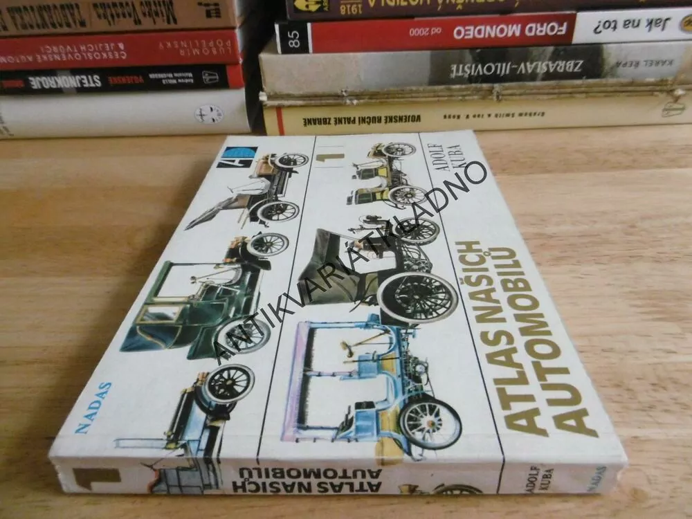 ATLAS NAŠICH AUTOMOBILŮ 1., ADOLF KUBA, **an