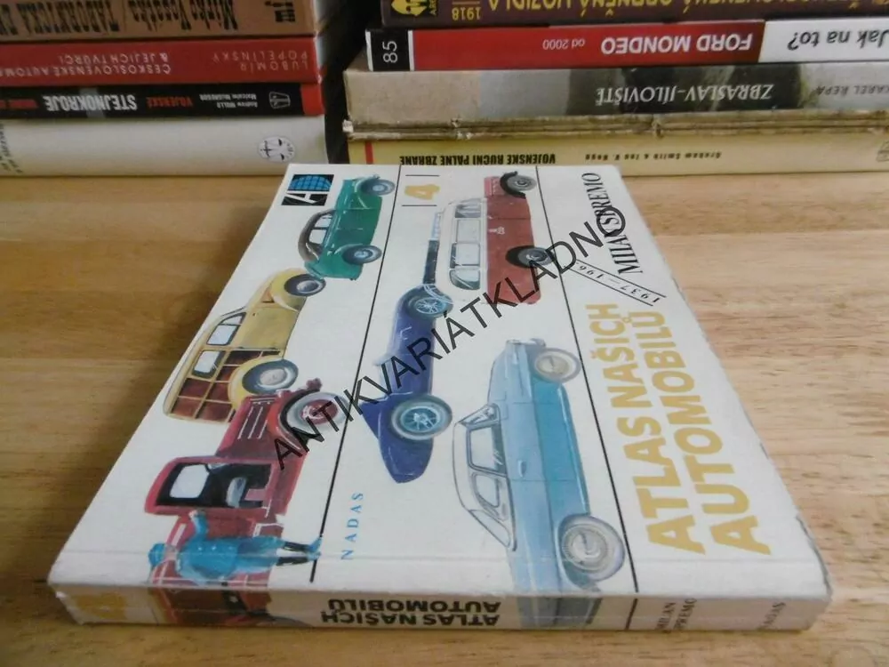 ATLAS NAŠICH AUTOMOBILŮ 4., 1937-1963, ADOLF KUBA, **an