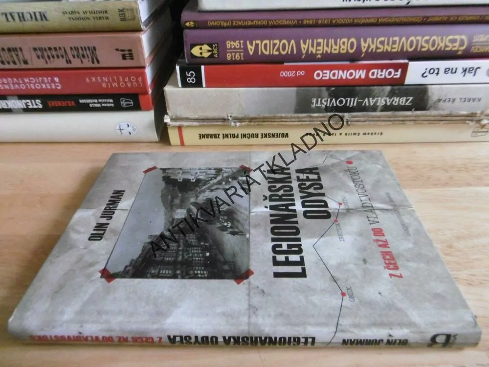 LEGIONÁŘSKÁ ODYSEA, OLIN JURMAN,VČETNĚ DVD, **an