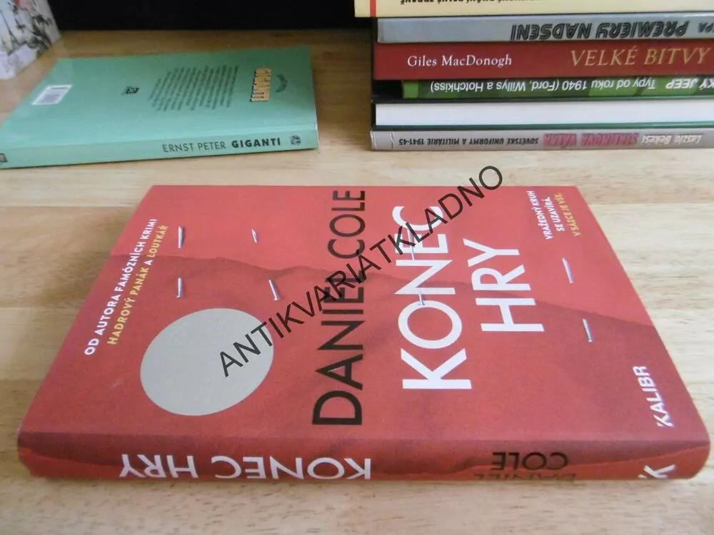 KONEC HRY, DANIEL COLE, BESTSELLER, **an