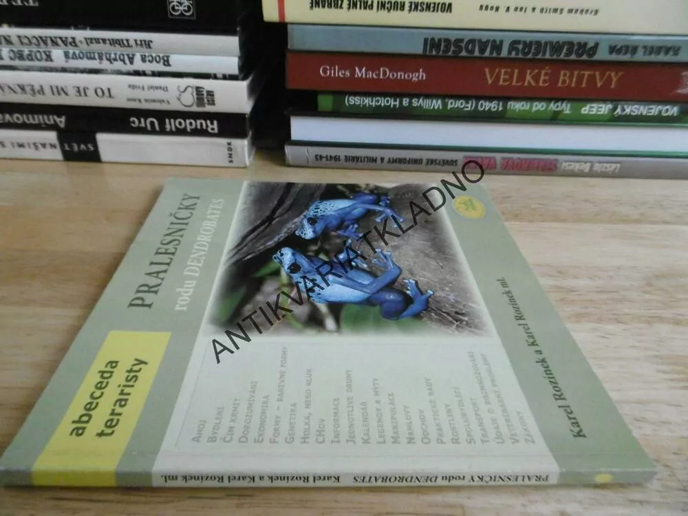 PRALESNIČKY, ABECEDA TERARISTY, KAREL ROZÍNEK
