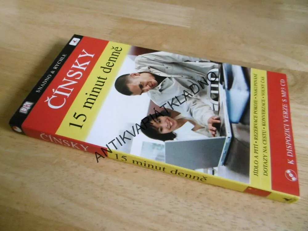 ČÍNSKY 15 MINUT DENNĚ, BEZ CD, ČÍNŠTINA