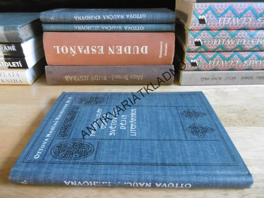 OBRAZ SVĚTOVÝCH DĚJIN LITERÁRNÍCH, OTTOVA NAUČNÁ KNIHOVNA SV.4., **an