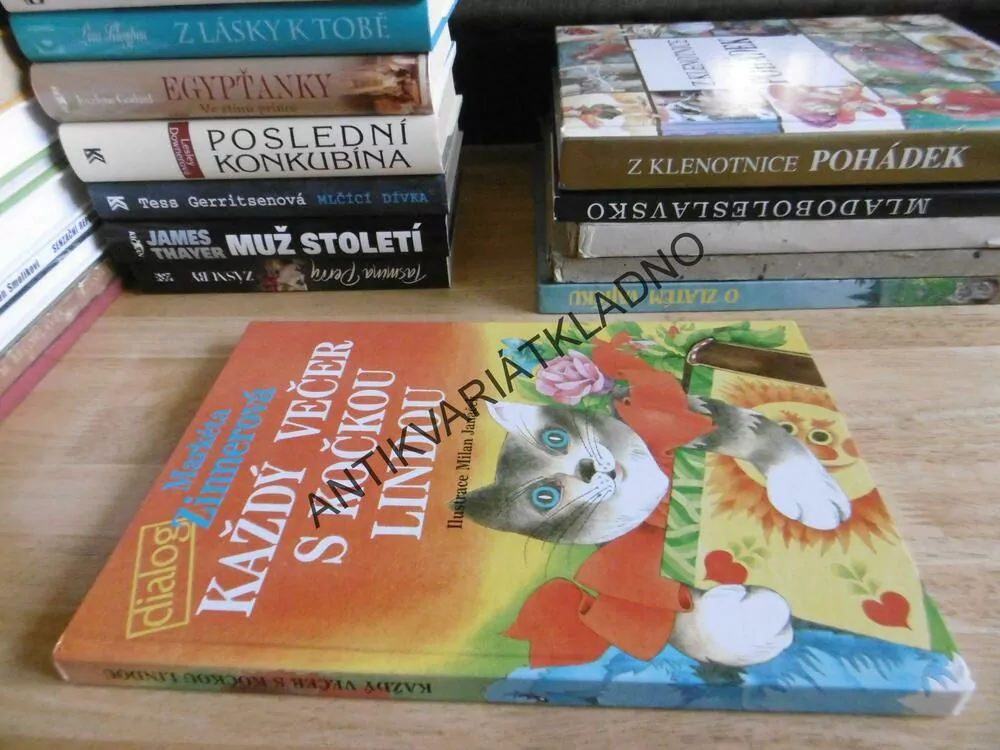 KAŽDÝ VEČER S KOČKOU LINDOU, MARKÉTA ZINNEROVÁ, MILAN JANÁČEK, **an