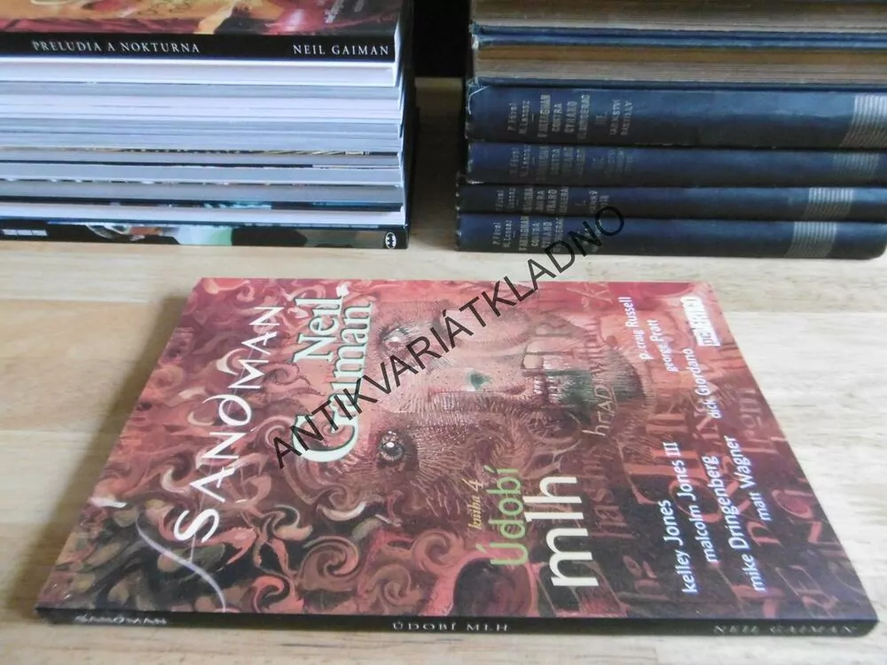 SANDMAN, UDOLÍ MLH, 4.., NEIL GAIMAN, KOMIKS VERTIGO, **an