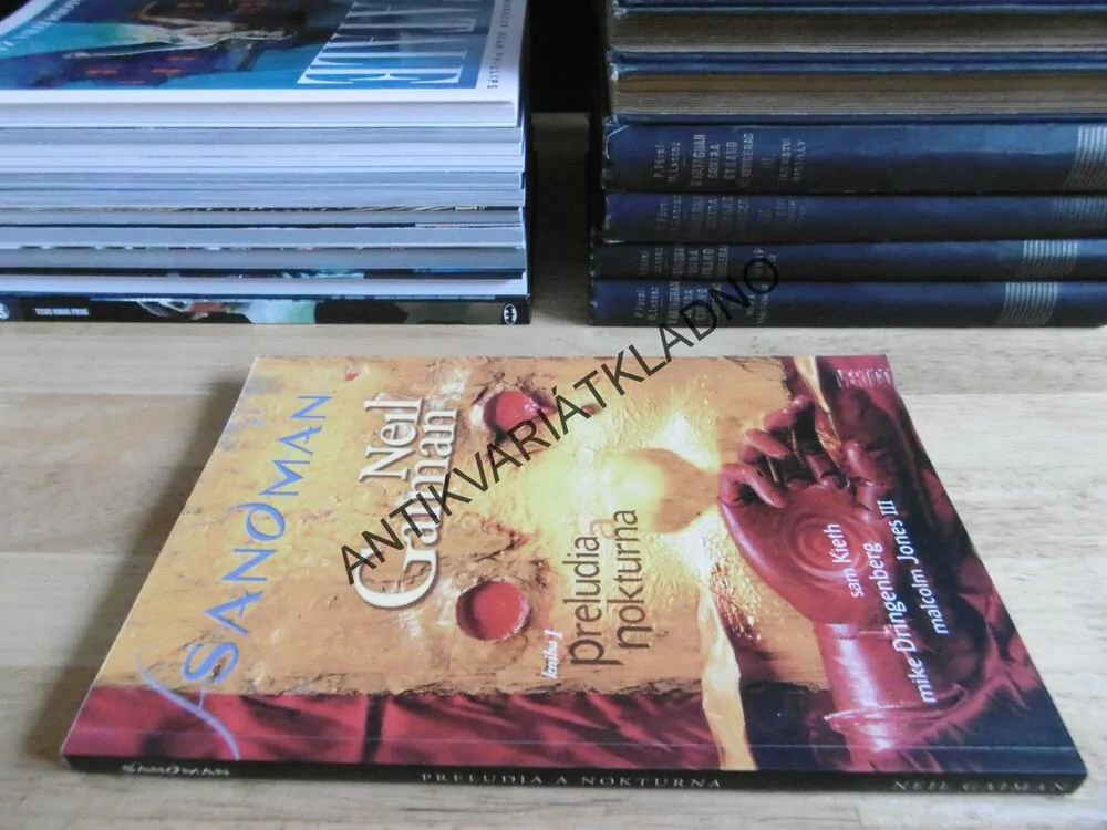 SANDMAN, PRELUDIA A NOKTURNA, 1., NEIL GAIMAN, KOMIKS VERTIGO, **an