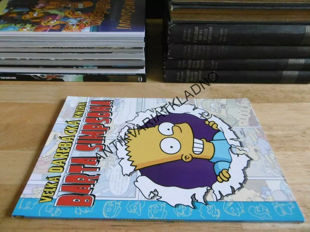 VELKÁ DAREBÁCKÁ KNIHA BARTA SIMPSONA, KOMIKS, **an