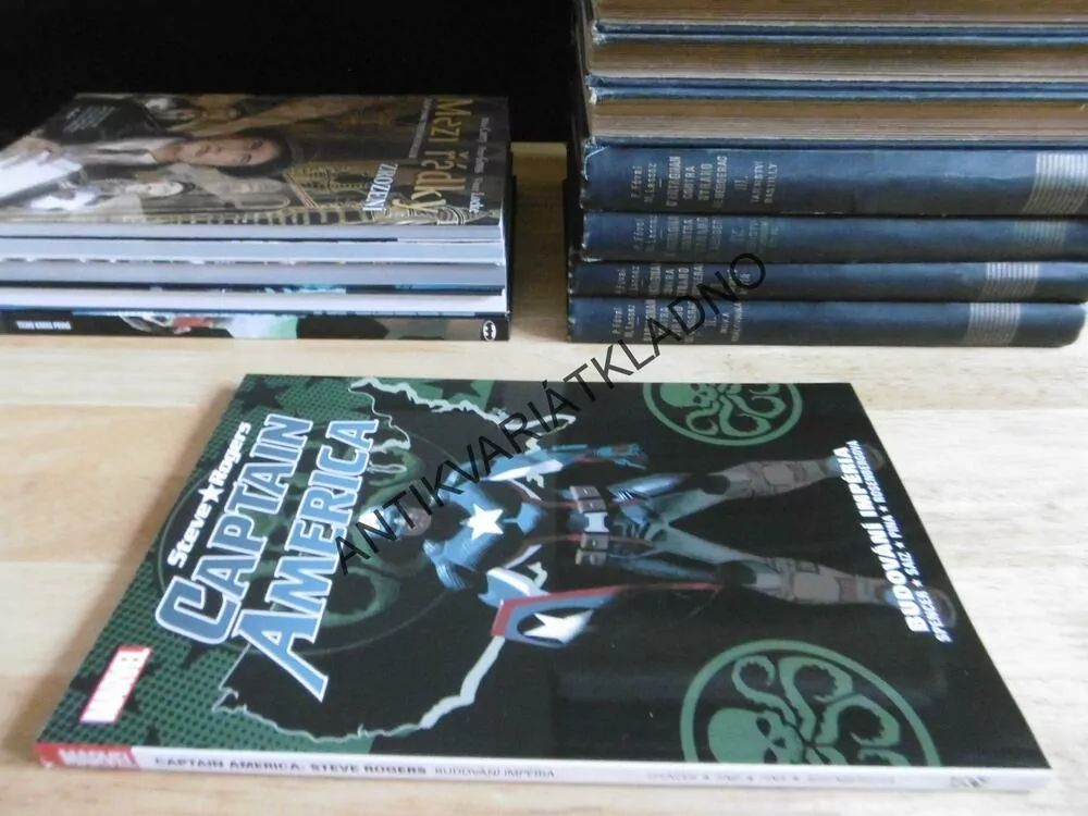CAPTAIN AMERICA, KAPITÁN AMERIKA, BUDOVÁNÍ IMPÉRIA, KOMIKS MARVEL, **an
