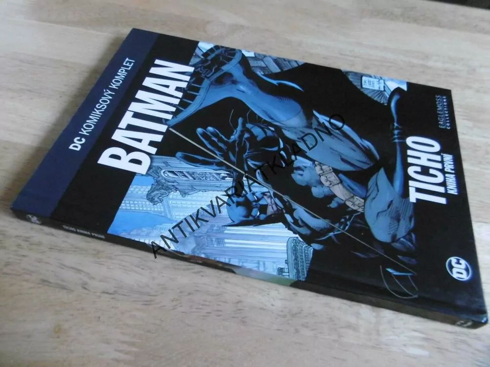 BATMAN , TICHO, KNIHA PRVNÍ, DC COMICS, KOMIKS, **an