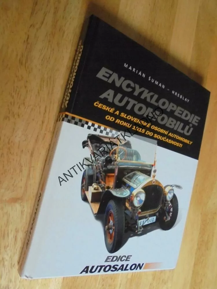 AUTOSALON,ENCYKLOPEDIE AUTOMOBILŮ, VETERÁN, ČR,SR
