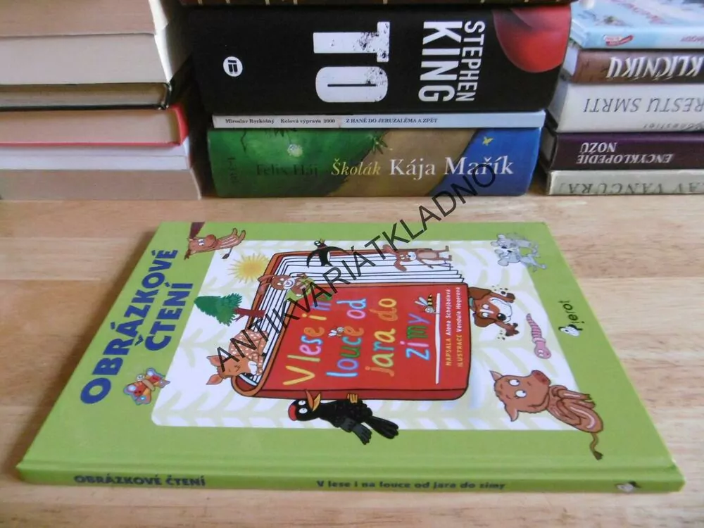 OBRÁZKOVÉ ČTENÍ, V LESE I NA LOUCE OD JARA DO ZIMY, ALENA SCHEJBALOVÁ, VENDULA HEGEROVÁ, **an
