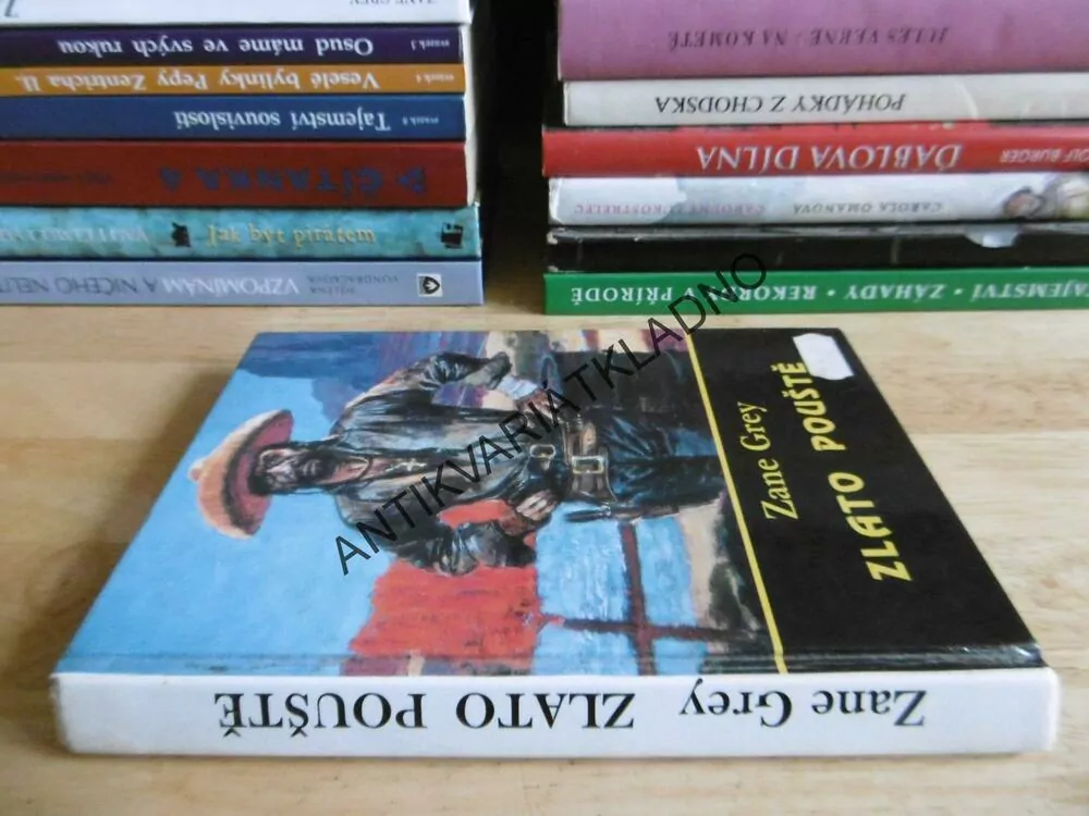 ZLATO POUŠTĚ, ZANE GREY, **an