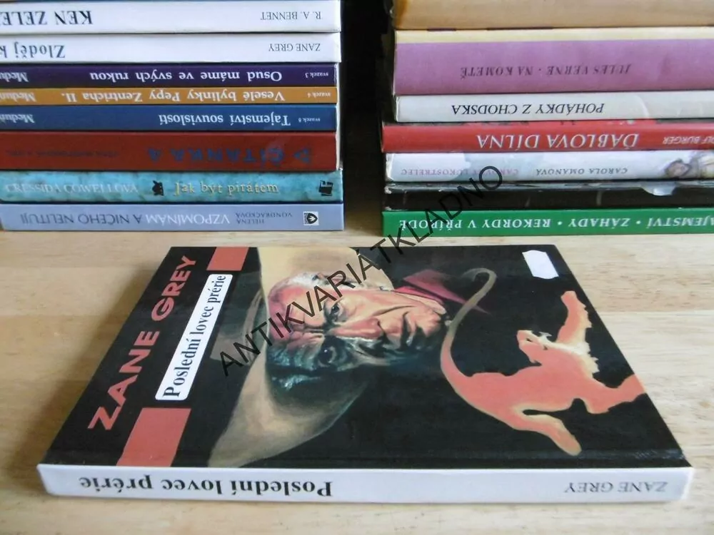 POSLEDNÍ LOVEC PRÉRIE, ZANE GREY, GLAJC, **an