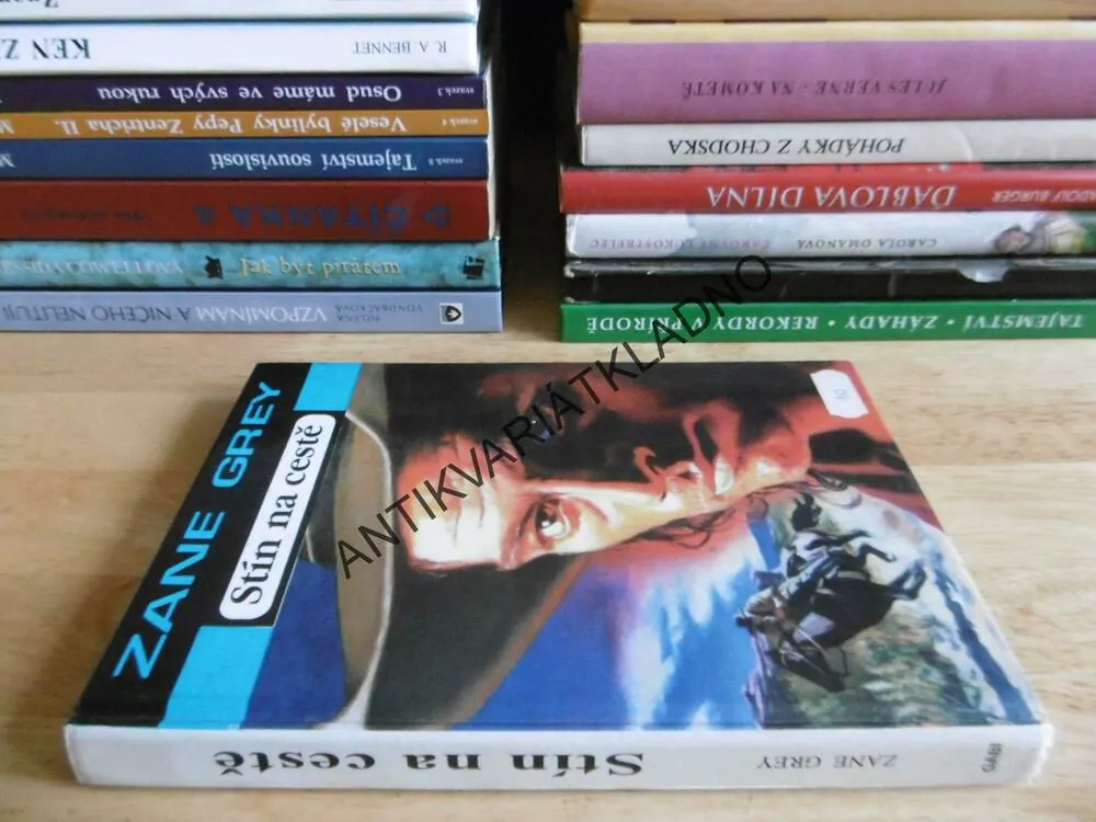 STÍN NA CESTĚ, ZANE GREY, HORA, GLAJC, **an