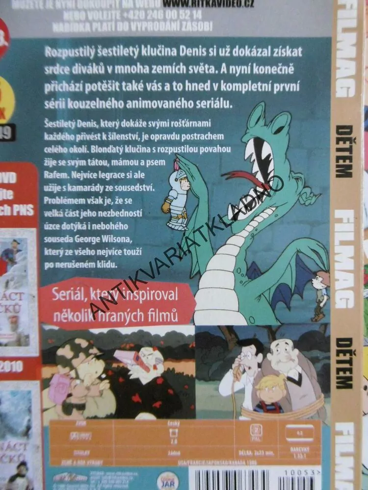 DENIS POSTRACH OKOLÍ, 1-11 DVD FILM