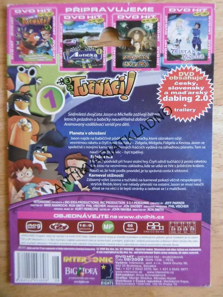 TUNÁCI 1., DVD FILM