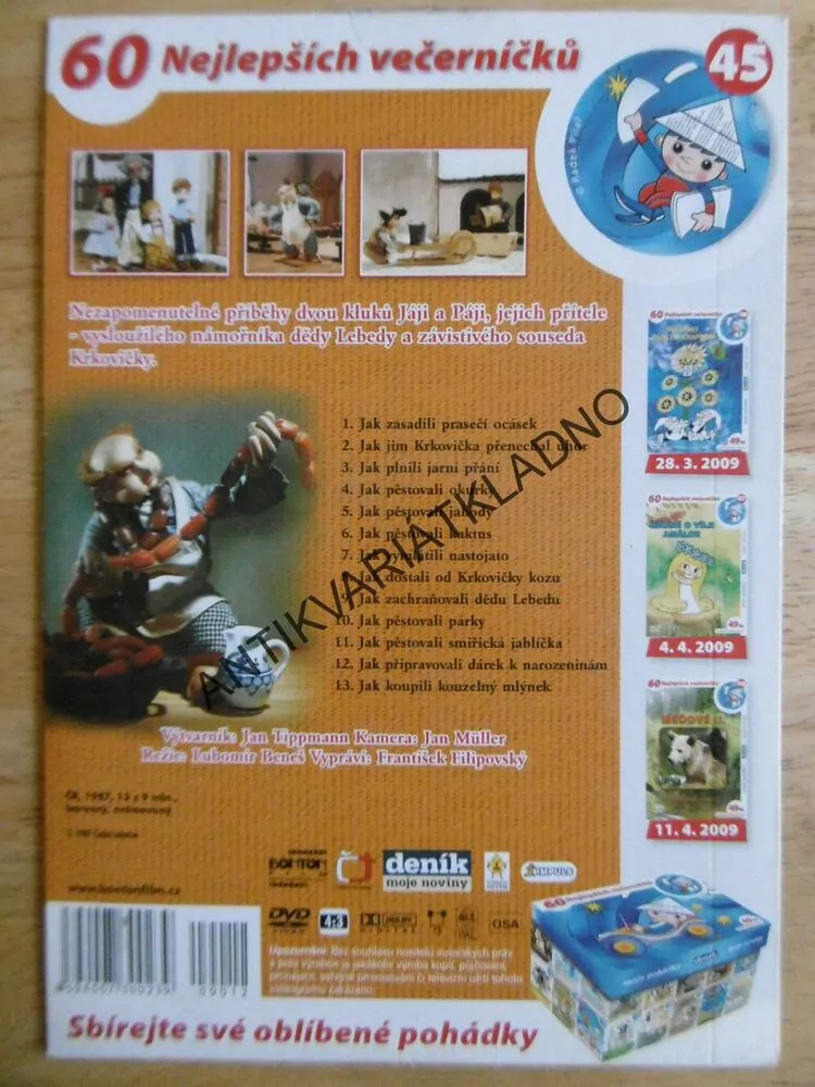 JÁJA A PÁJA 1., DVD FILM 