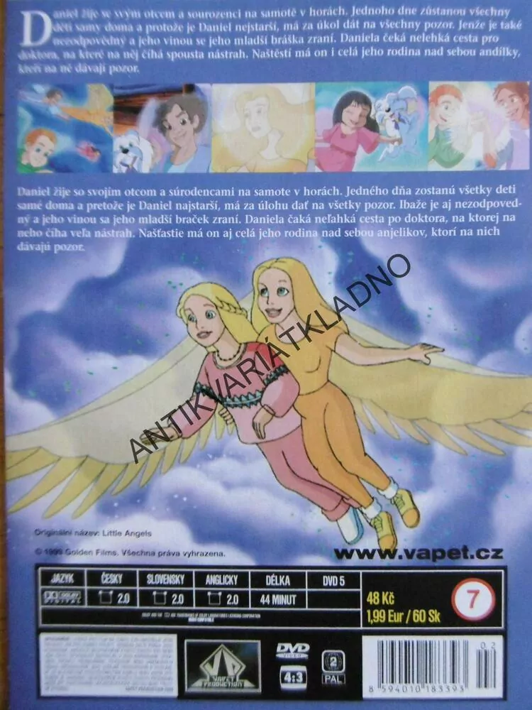 MALÍ ANDÍLCI, DVD FILM 