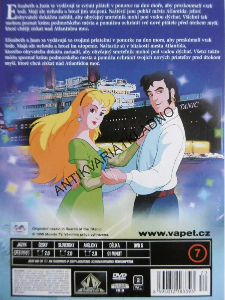 DOBRODRUŽNÁ PLAVBA 2., DVD FILM 