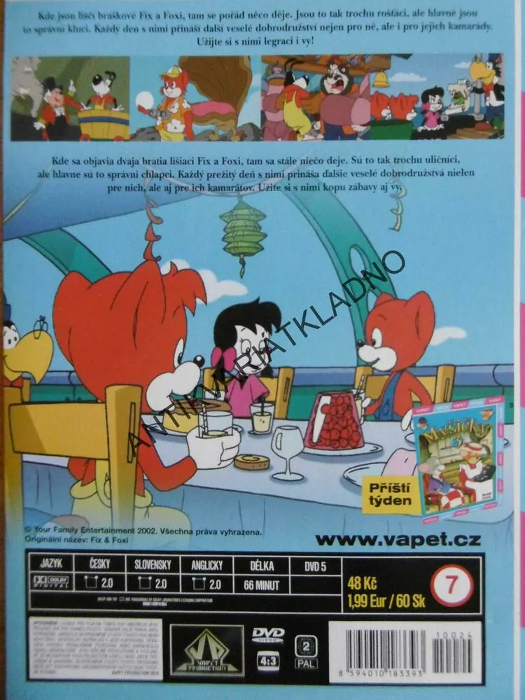 FIX A FOXI 3., DVD FILM 
