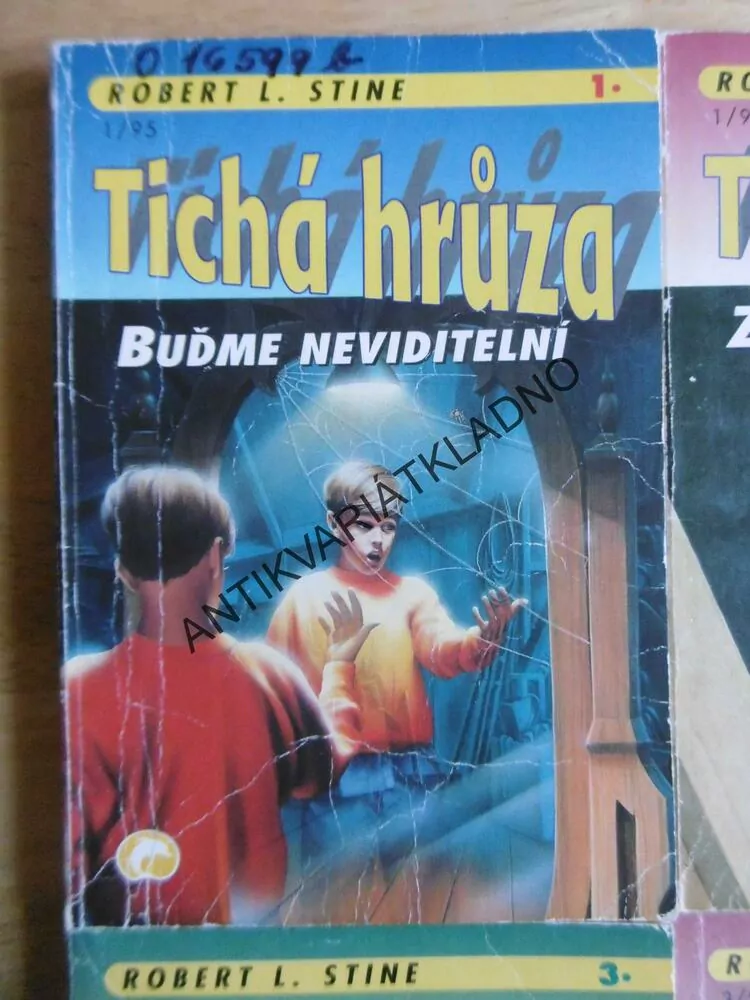 TICHÁ HRŮZA, 1-4, ROBERT L. STINE,