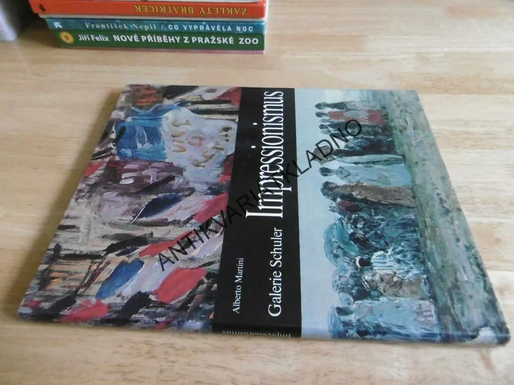 IMPRESSIONISMUS, GALERIE SCHULER, ALBERTO MARTINI, KRESBY, VÝTVARNÉ UMĚNÍ, NĚMECKY, **an