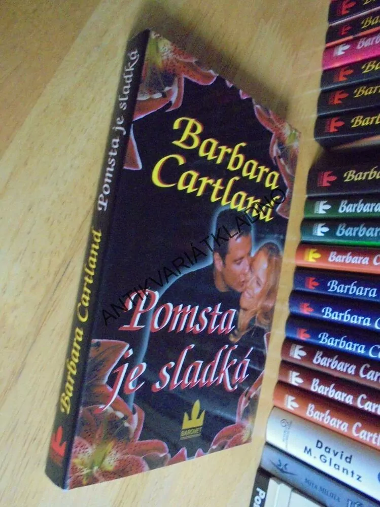 POMSTA JE SLADKÁ, BARBARA CARTLAND, CARTLANDOVÁ, **an