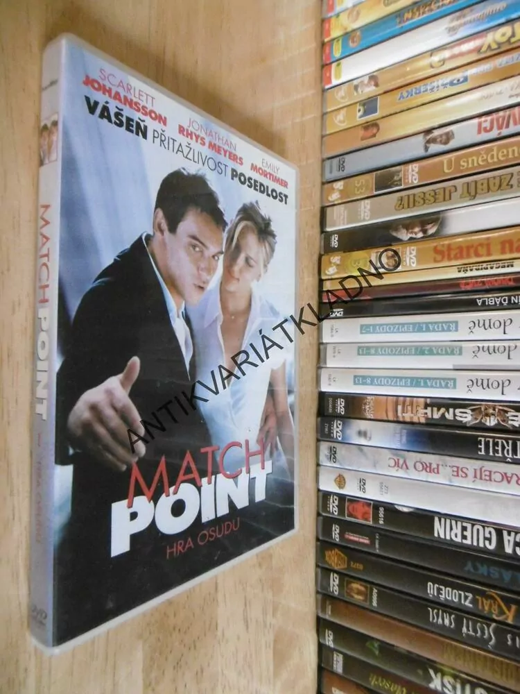 HRA OSUDU, MATCH POINT, DVD FILM 