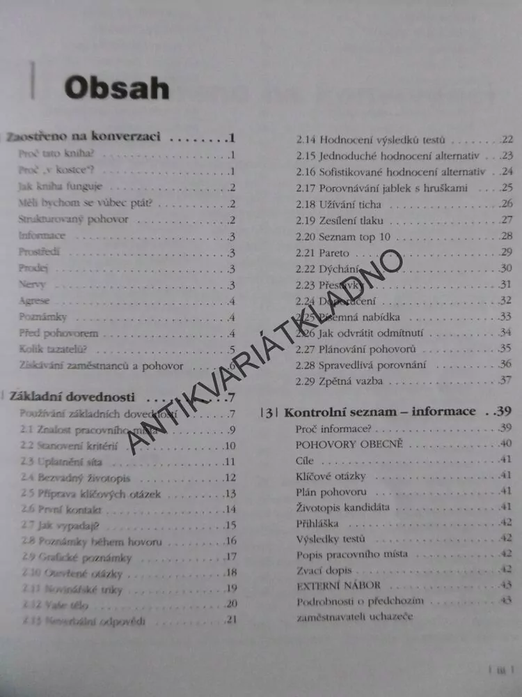 VEDENÍ POHOVORU, VYBERTE SPRÁVNÉHO UCHAZEČE, 70 CVIČENÍ,