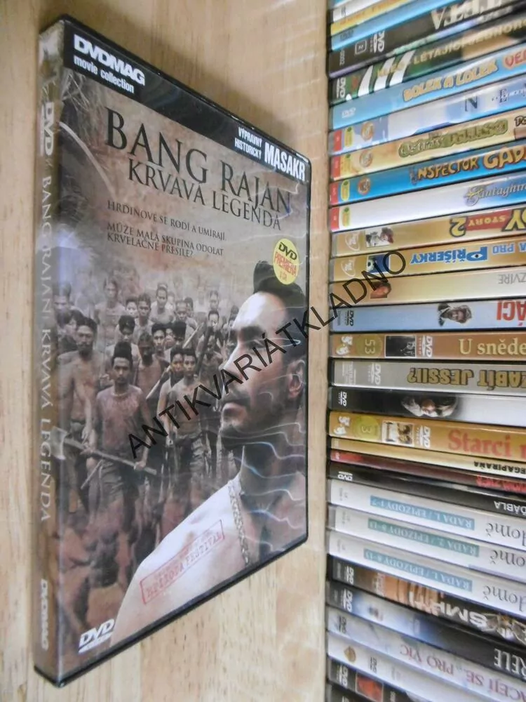 BANG RAJAN KRVAVÁ LEGENDA, DVD FILM