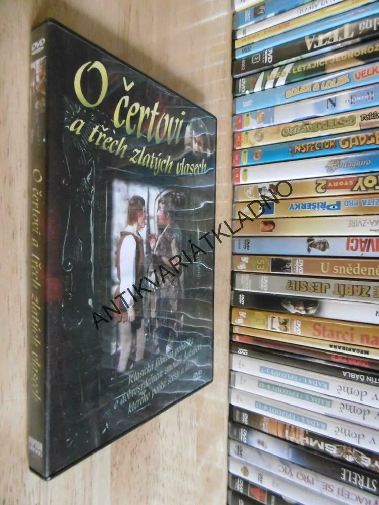 O ČERTOVI A ZLATÝCH VLASECH, DVD FILM