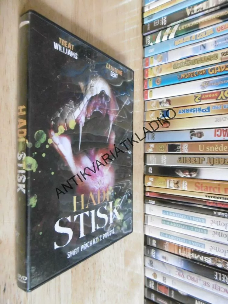 HADÍ STISK, SMRT PŘICHÁZÍ Z POUŠTĚ, DVD FILM