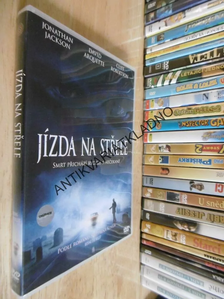 JÍZDA NA STŘELE, DVD FILM