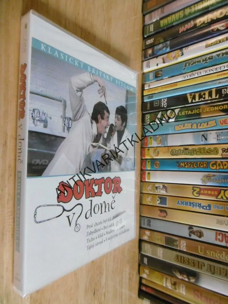 DOKTOR V DOMĚ, 1.,DÍLY 1-7., DVD FILM SITCOM